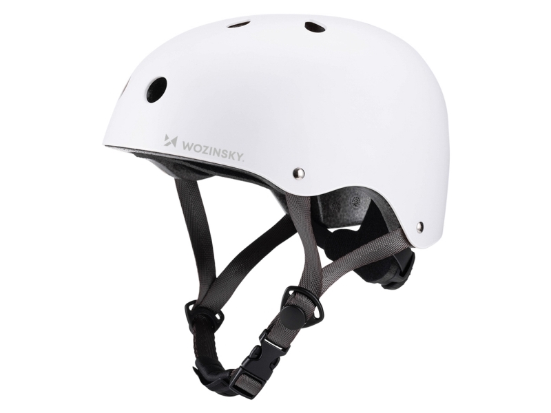 Wozinsky Leichter Bmx-/Cityroller-Helm M - Weiß