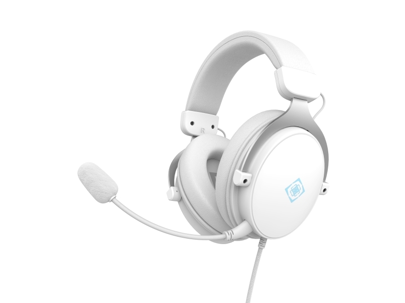 Deltaco Dh320 Kabelgebundenes Gaming-Headset, Weiß