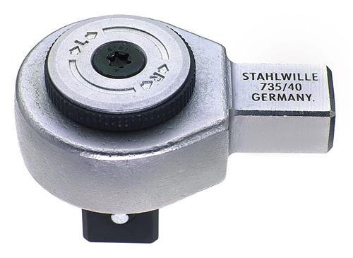 STAHLWILLE indstiksskralde, fintandet, 735/40HD, 3/4"
