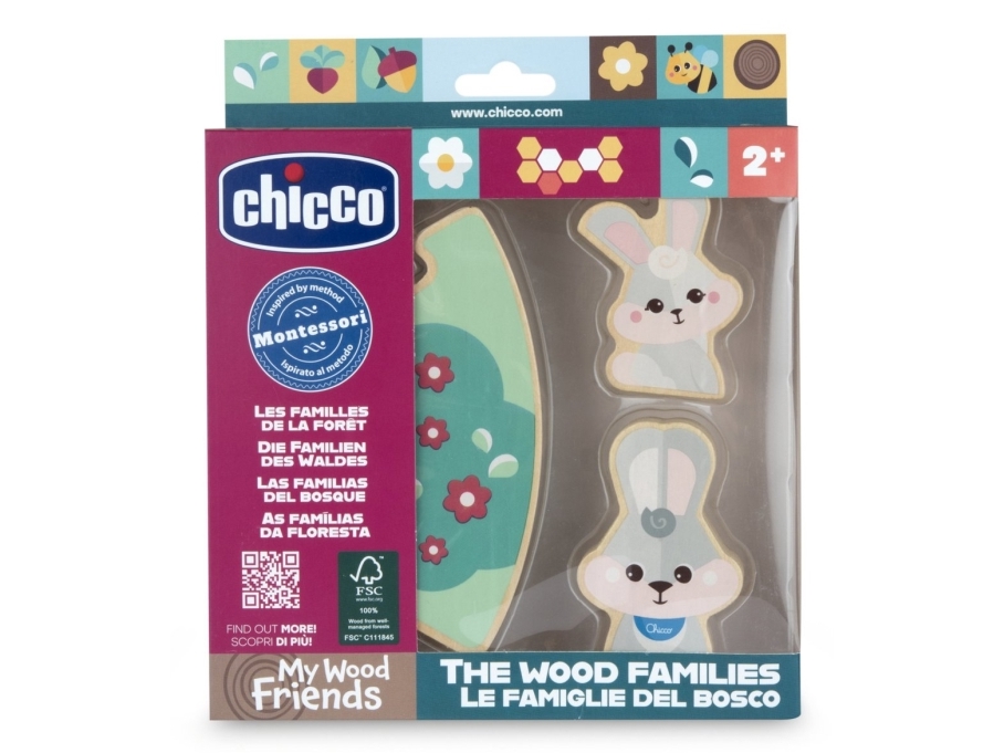 Chicco Classic 00012208100000, 2 Jahr(E), Holz, Mehrfarbig
