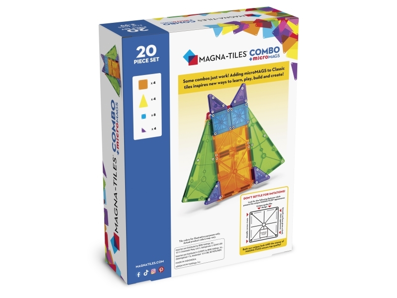 Magna-Tiles Micromags 70Pcs