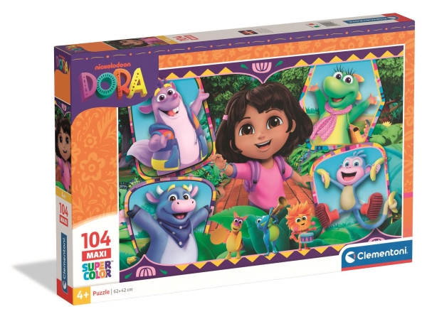 Puzzle 104 Maxi Super Farbe Dora