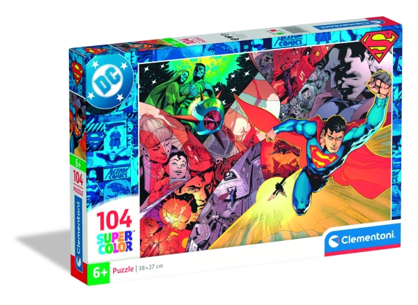 Superman-Puzzle 2025, 104 Teile
