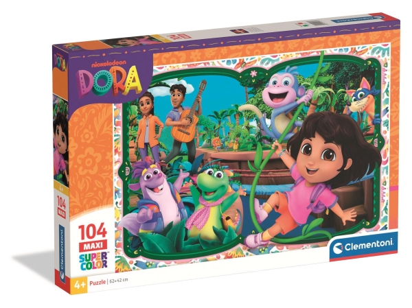 Puzzle 104 Maxi Super Farbe Dora