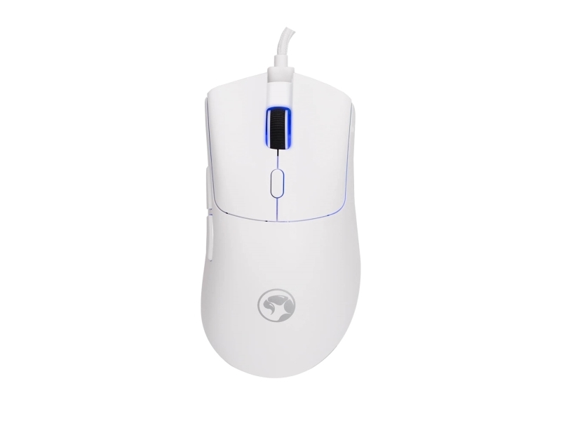 Marvo Kabelgebundene Maus, Marvo Niro 40 White, Weiß, Optisch, 12000Dpi