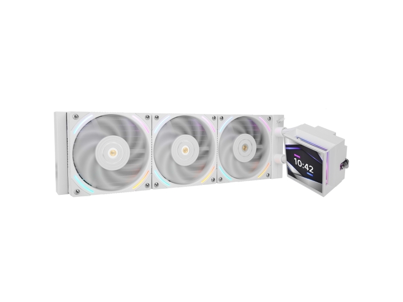 Thermalright Hyper Vision 360 ARGB White, Væskekølingssæt, 12 cm, 2150 rpm, Hvid
