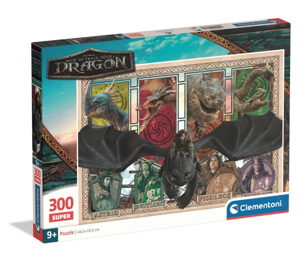 Puslespil How To Train Your Dragon 2025, 300 Brikker