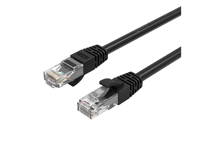 Orico Ethernet-Netzwerkkabel Orico Pug-C6 Cat6 1000 Mbit/S Rj45 20 M Schwarz