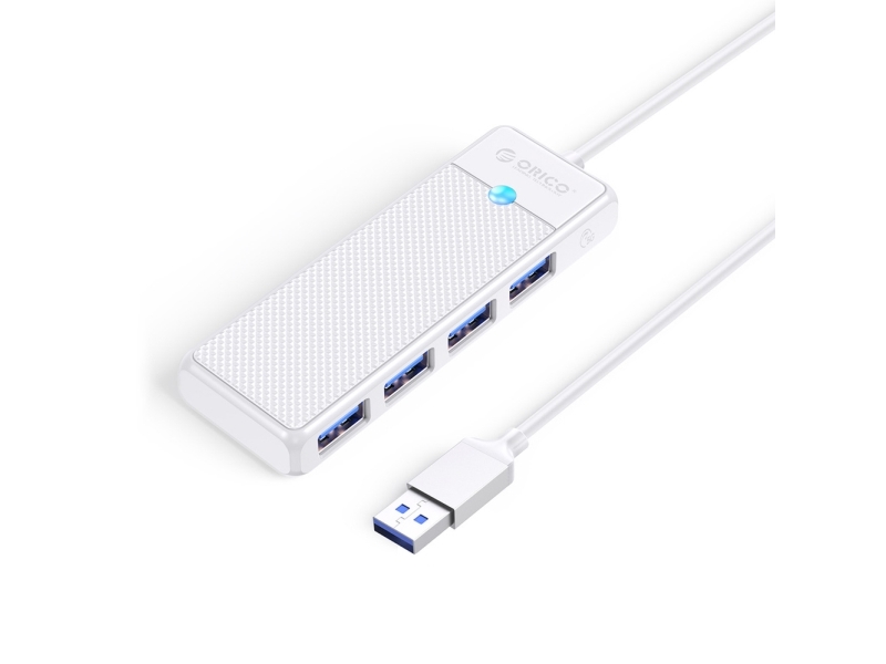 Usb-Hub Orico Papw4a-U3 4-Port 4X Usb-A 3.0 1,8 M - Weiß