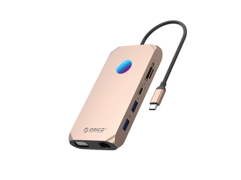 Orico Usb-C Dockingstation/Replicator Orico Xcr 12-In-1 Rgb
