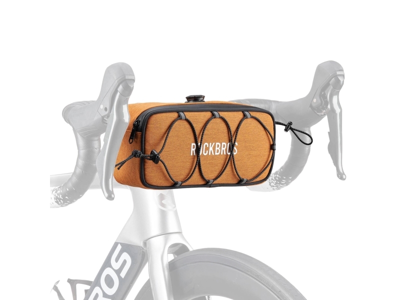 Rockbros Cykeltaske Til Styr 1,9L Rockbros Tl001 Road To Sky Vandtæt – Orange