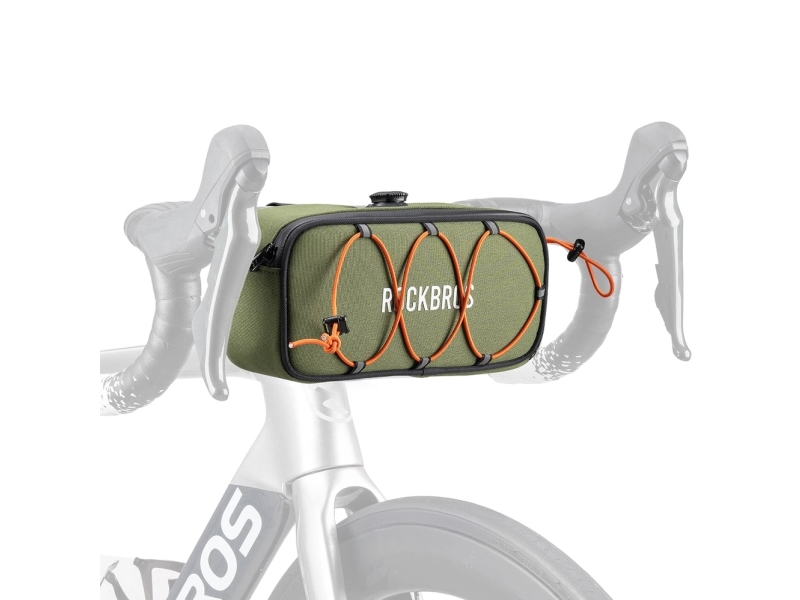 Rockbros Styretaske 1,9 L Rockbros Tl001 Road To Sky Vandtæt – Grøn
