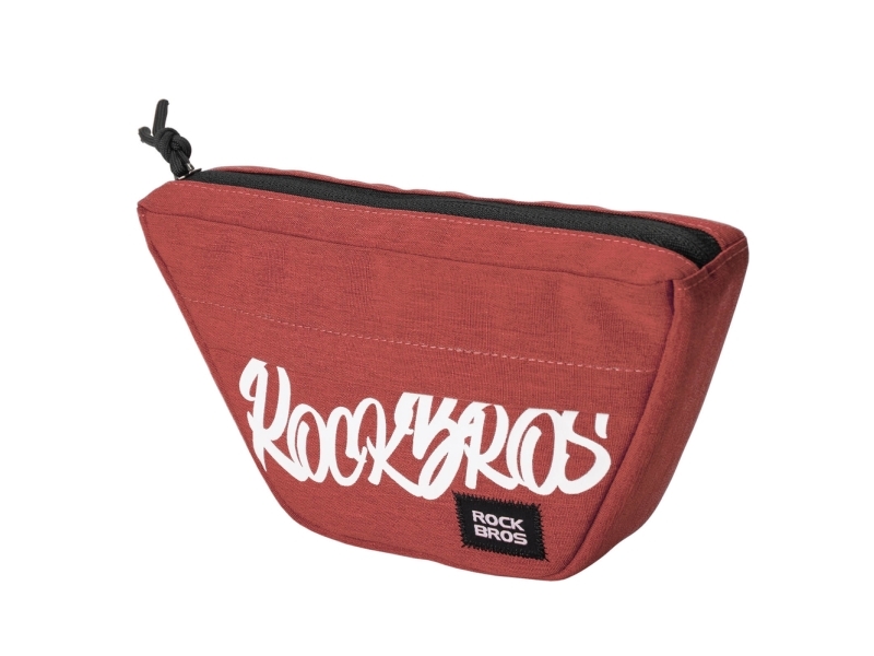 Rockbros G011 Flash Journey Lenkertasche, Trapezförmig, 0,7 L, Rot