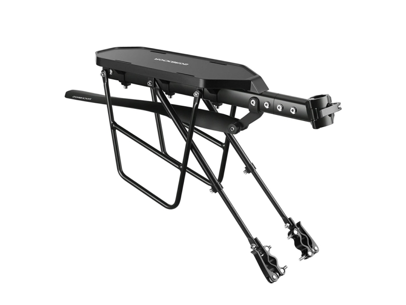 Rockbros Gepäckträger Rbhj-1 Schwarz Diamond Mit Kotflügel Und Schnellmontage Für 26-29" Mountainbikes