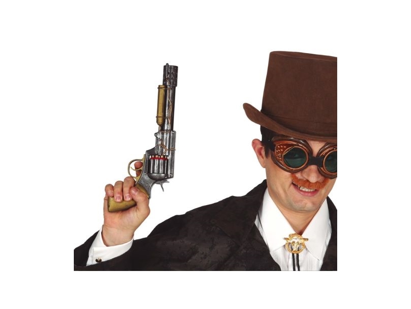 Steampunk-Revolver 30 Cm