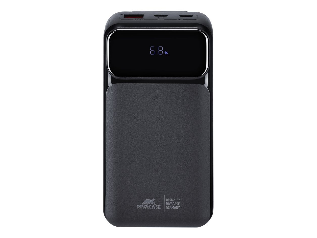 Rivacase Va2221, 20000 Mah, Lithium Polymer (Lipo), Power Delivery 3.0, Quick Charge 3.0, 22,5 W, Sort