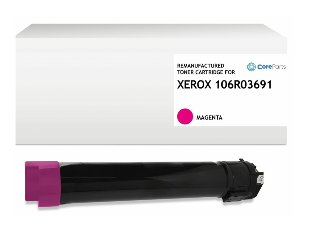 Coreparts – Magenta – Kompatibel – Kartonverpackung – Nachbau – Tonerkartusche (Alternative Zu: Xerox 106R03691) – Für Xerox Phaser 6510 Workcentre 6