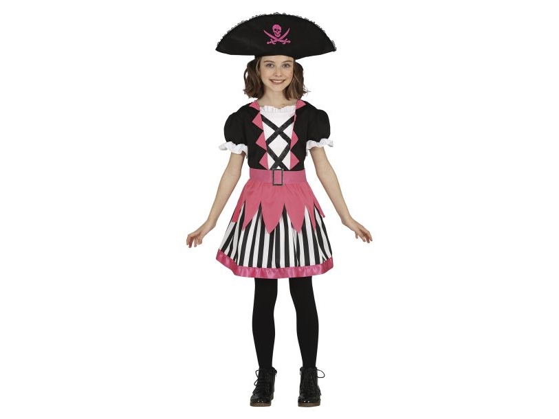 Rosa Piratenkostüm Für Mädchen