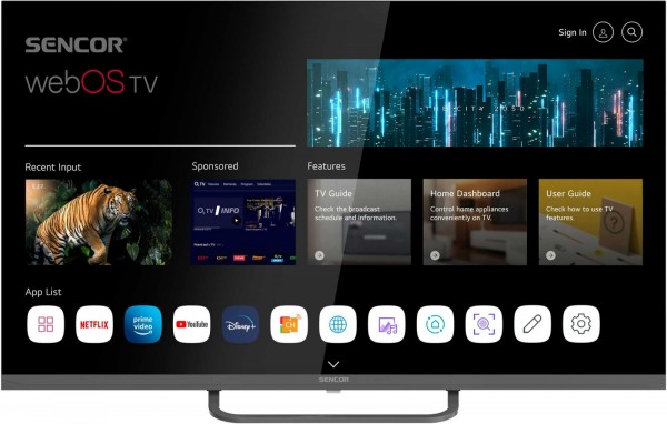 Sencor Sle 32S840tcsb Smart Tv Sencor