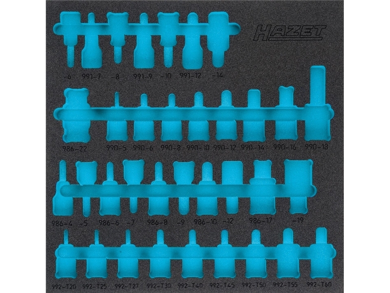 Hazet 163-407L 163-407L Schaumstoffeinsatz (L X B) 344 Mm X 342 Mm
