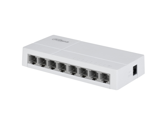 Dahua Technology Poe Dh-Sf1008l, Unmanaged, Fast Ethernet (10/100), Power Over Ethernet (Poe), Desktop