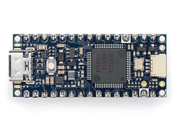 Arduino Nano R4 With Headers, 48 Mhz, Renesas Ra4m1, 0,032 Mb, 0,256 Mb, 8 Kb, Arduino