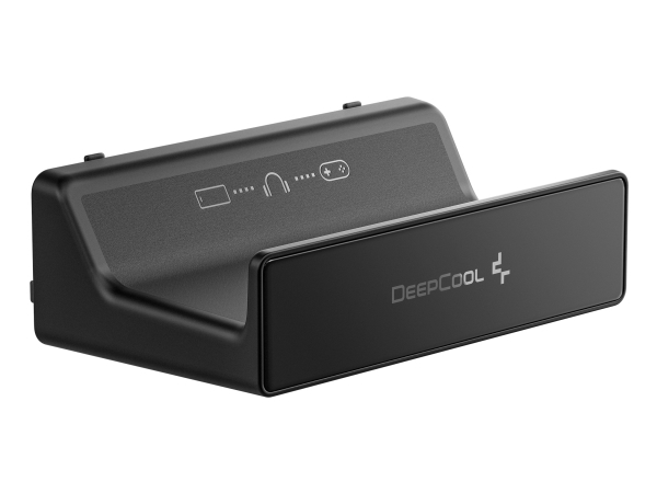 DeepCool HB-01, Hovedtelefonholder, Acrylonitrilbutadienstyren, SPCC, Polykarbonat (PC), 47 g, Sort