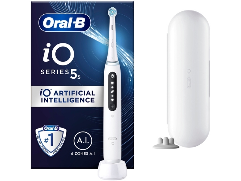 Oral-B 80766767, Voksen, Daglig Pleje, Intens, Sensitiv, Super Sensitive, Blegning, Hvid, Hvid, Rund, Batteri