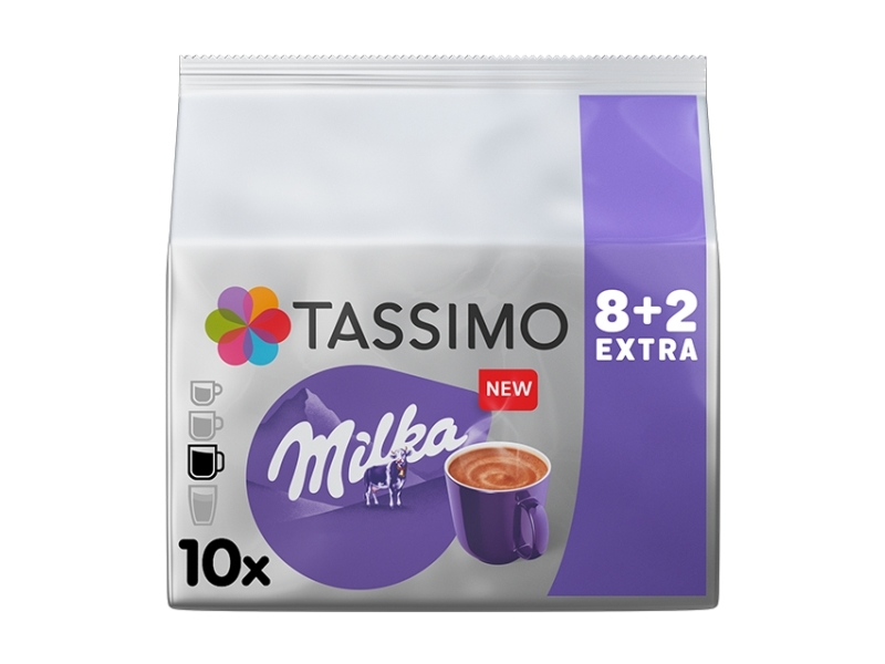 Tassimo 4071637, Kaffeepad, Heiße Schokolade, 10 Tassen, 10 Stück(E)