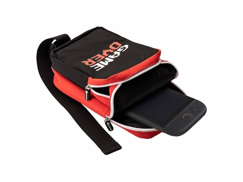 Subsonic Sa5714, Skuldertaske, Nintendo, Sort, Rød, Nintendo Switch 2, Nintendo Switch, Nintendo Switch Lite, Nintendo Switch Oled