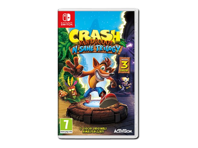 Activision Crash Bandicoot N. Sane Trilogy Nintendo-Switch-Spiel, Italienisch