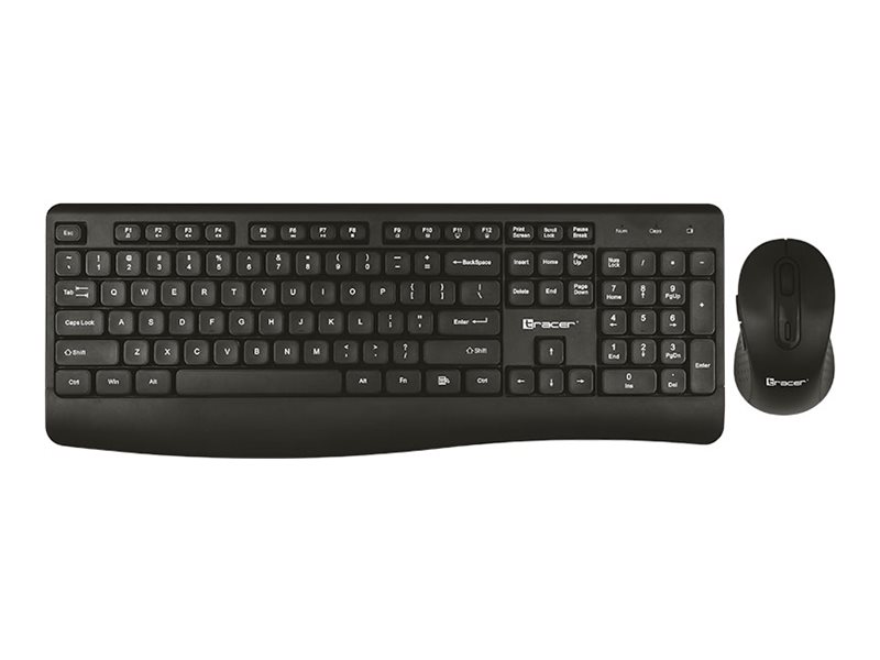 Tracer Bartix Ii Rf Nano, Kabellos, Rf Wireless, Membran Key Switch, Qwerty, Schwarz, Maus Enthalten