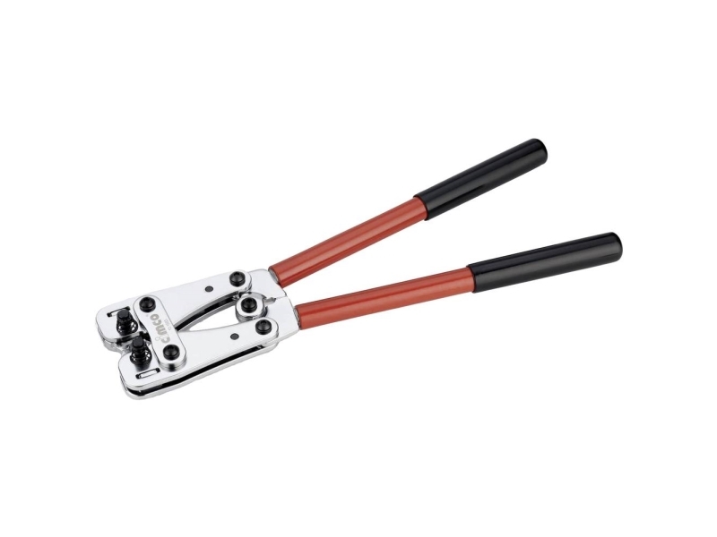 Cimco 101883, Presszange, Schwarz, Rot