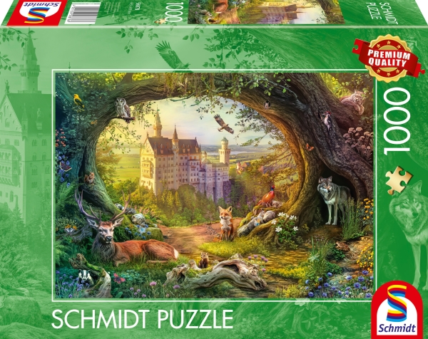 Schmidt Spiele 58878, 1000 Stk., Dyr Og Planter, 12 År