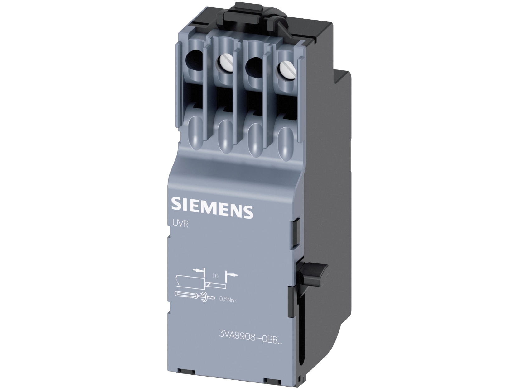 Siemens 3VA9908-0BB21, 85 g, 124 mm, 90 mm, 41 mm