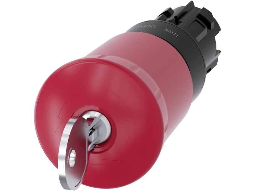Siemens 3Su1000-1Ht20-0Aa0 Nødstopstast Ip66, Ip67, Ip69/Ip69k 1 Stk