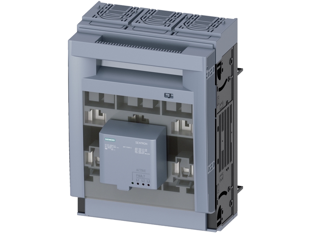 Siemens 3NP11531BC12 Sikrings-belastningsskillekontakt Passer til Sikringsstørrelse 000 - 4 3-polet 400 A 690 V/AC 1 stk