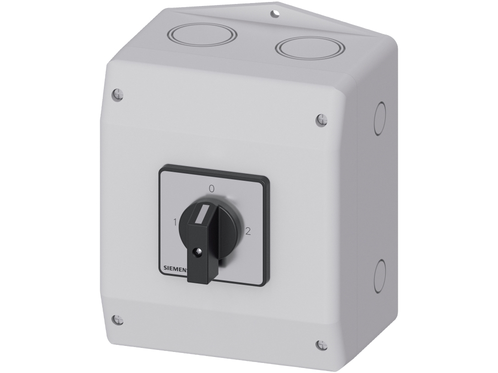 Siemens 3LD2165-7UB01, 3P, IP65, 188 mm, 153 mm, 202 mm, 149 mm