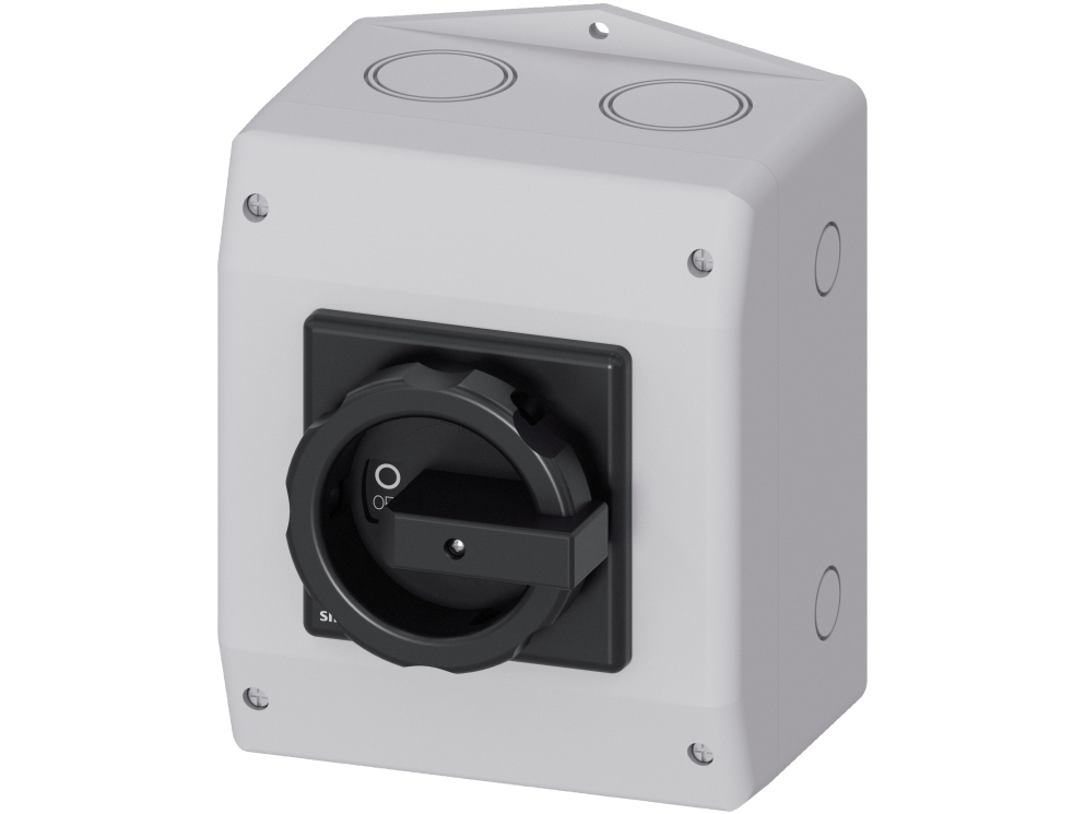 Siemens 3LD2265-3VB51, 6P, IP65, 188 mm, 153 mm, 201 mm, 153 mm