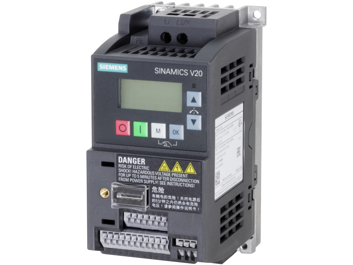 Siemens 6SL3210-5BB11-2UV1, U converter, 200 - 240 V, 240 V, 550 Hz, 142 mm, 1 kg