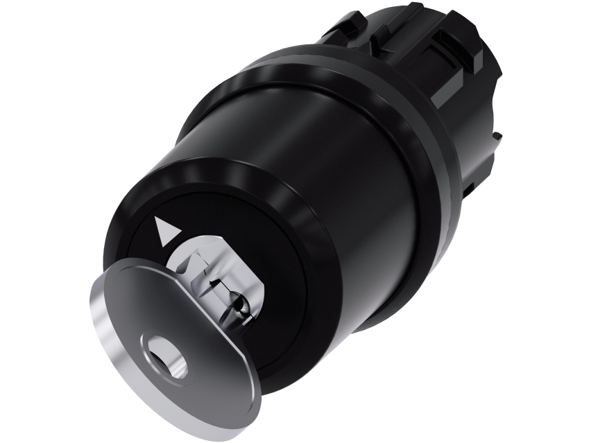 Siemens 3Su1000-5Hc01-0Aa0 Schlüsselschalter 1 X 45 ° Ip66, Ip67, Ip69/Ip69k 1 Stück