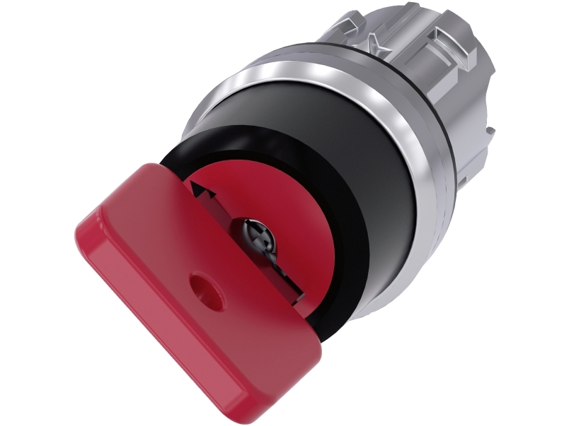 Siemens 3Su1050-4Ff21-0Aa0 Schlüsselschalter 1 X 90 ° Ip66, Ip67, Ip69/Ip69k 1 Stück