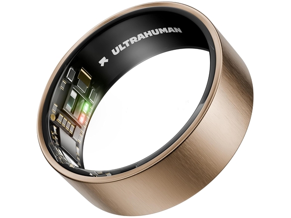 Ultrahuman Ring Air Smart-Ring Rötlich Goldfarbig Größe 8