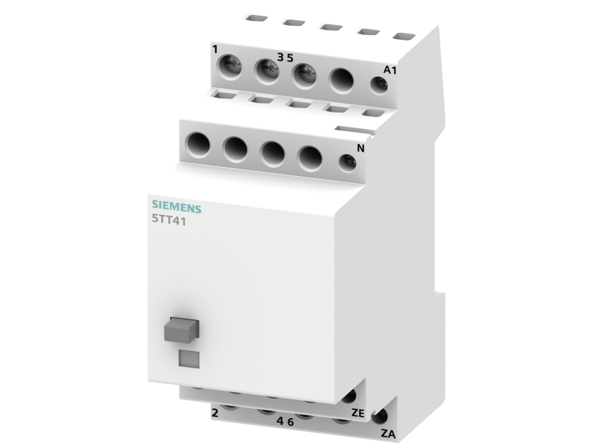 Fjernkontakt DIN-skinne Siemens 5TT4123-0 3 x afbryder 250 V 16 A Piece 1 stk