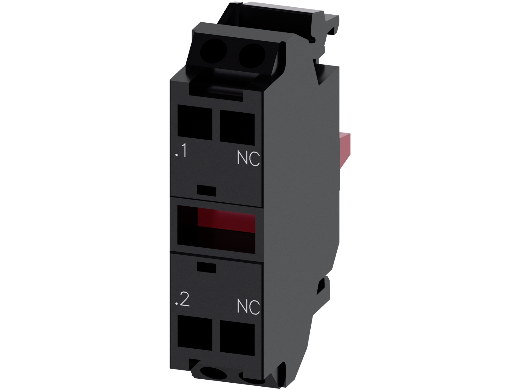 Kontaktmodul med 1 Kontakt element 1NC fjeder terminal