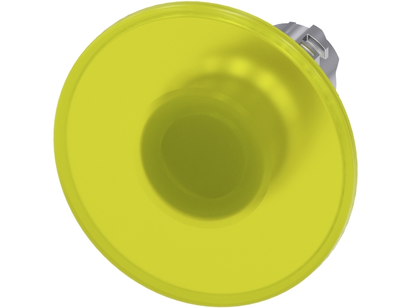 Siemens Leuchtpilzdrucktaster, 60Mm, Gelb, 56 G, 60 Mm, 60 Mm, 60 Mm