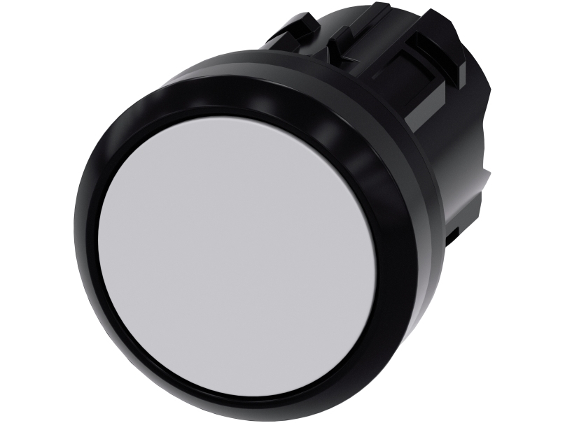 Siemens Drucktaster, Grau, 15 G, 60 Mm, 25 Mm, 25 Mm