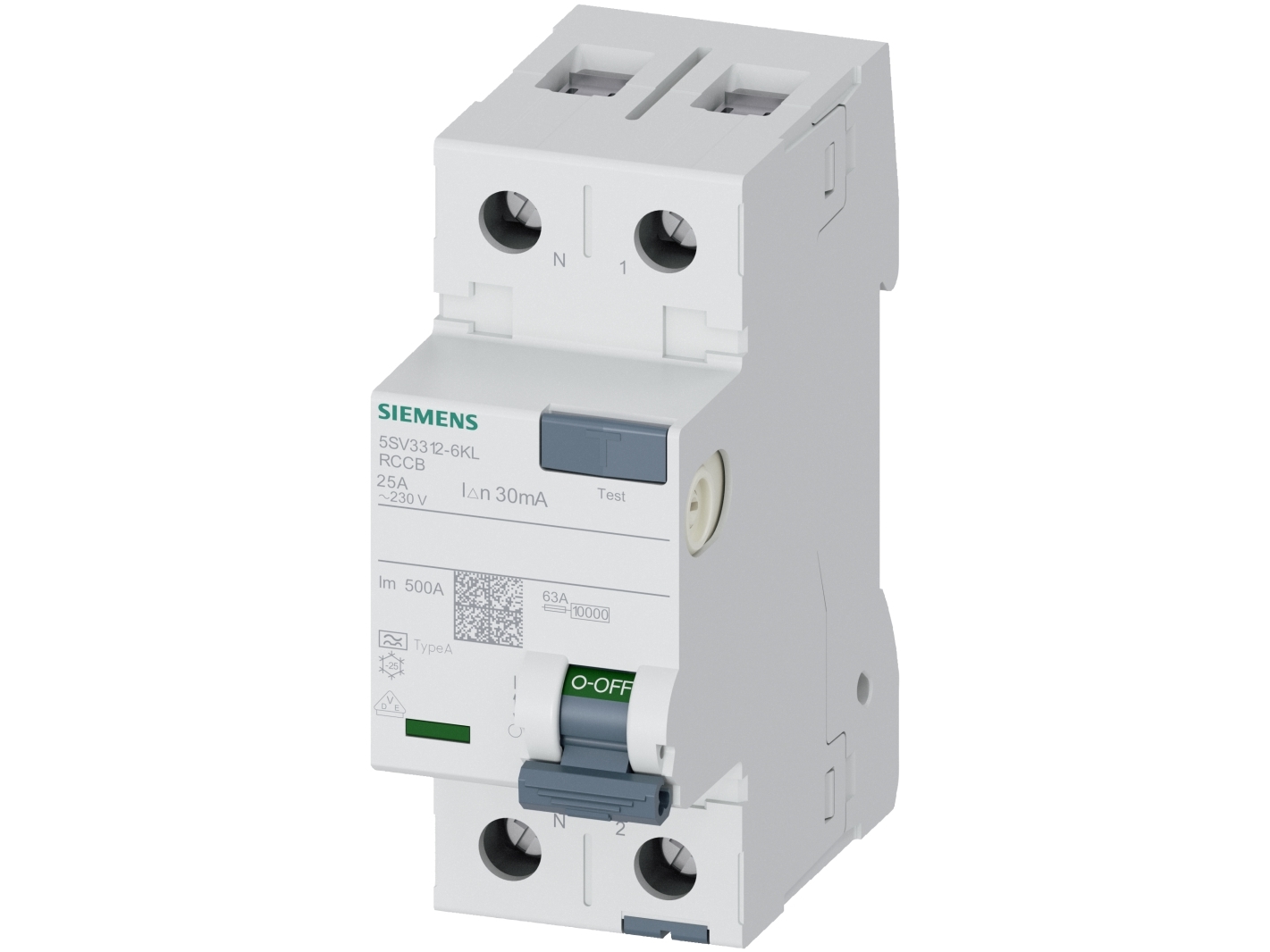 Siemens 5SV3312-6KL, 10 A, IP20