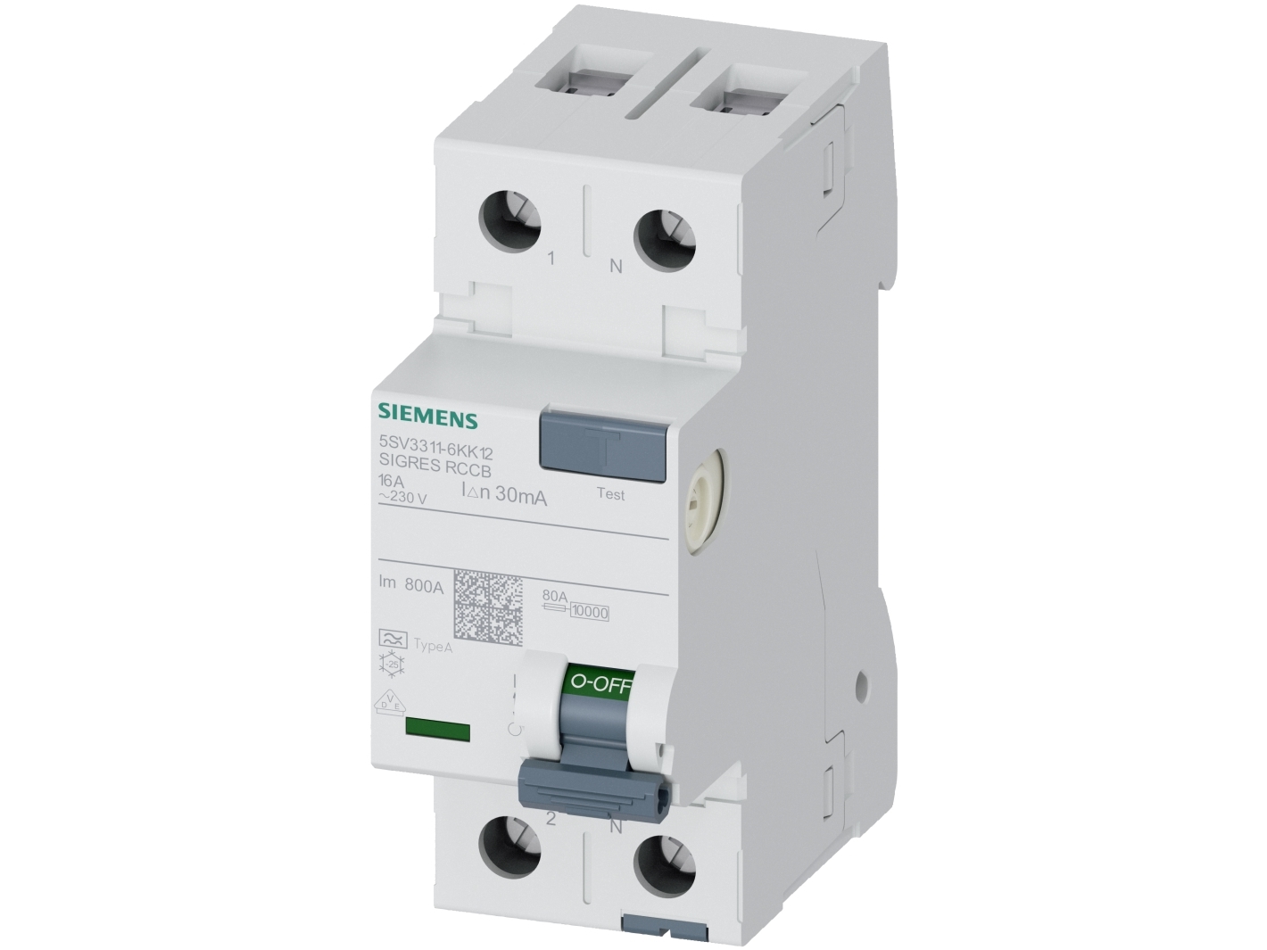 Siemens 5SV3311-6KK12, 10 A, IP20