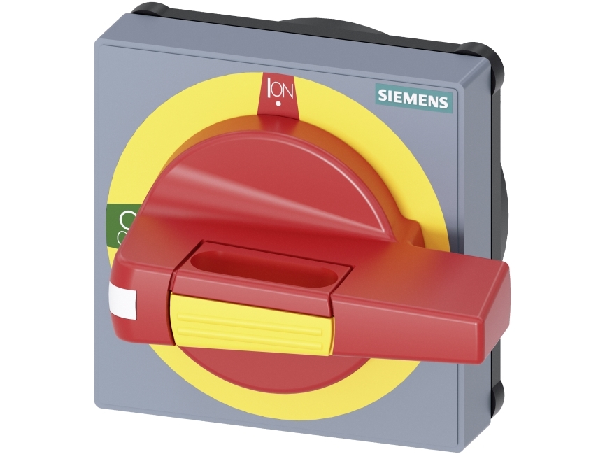 Siemens Handhabe Mit Sichtblende, Not-Aus, 175 G, 84 Mm, 84 Mm, 80 Mm